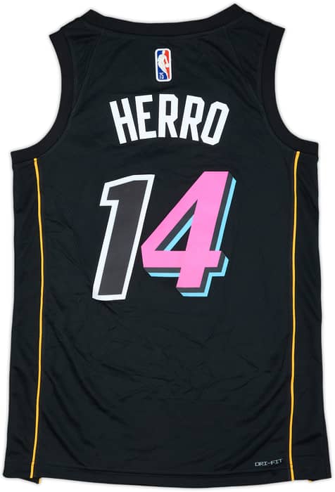 2021-22 Miami Heat Herro #14 Nike Swingman Alternate Jersey (S)