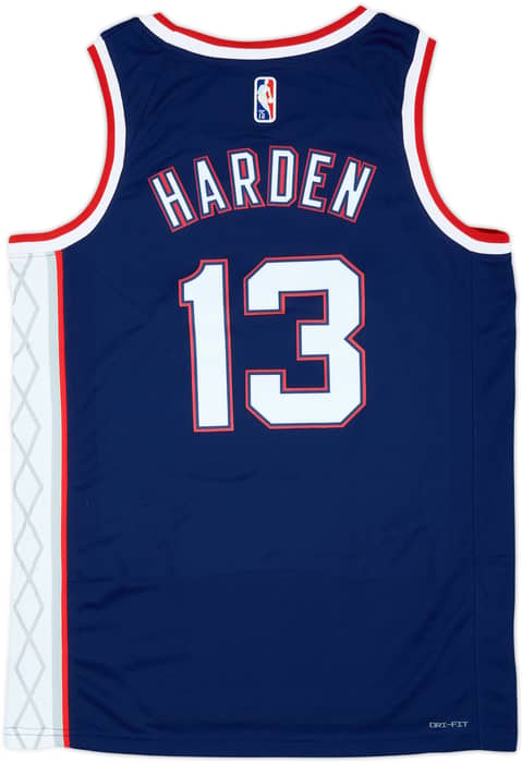 2021-22 Brooklyn Nets Harden #13 Nike Swingman Alternate Jersey (L)
