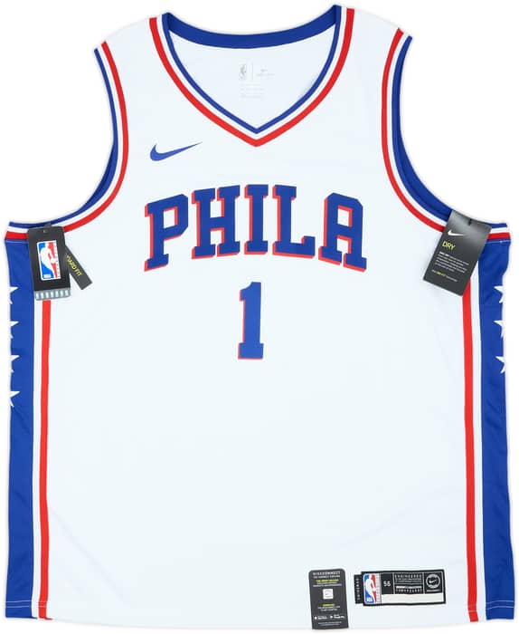 2022-23 Philadelphia 76ers Harden #1 Nike Swingman Home Jersey (XXL)