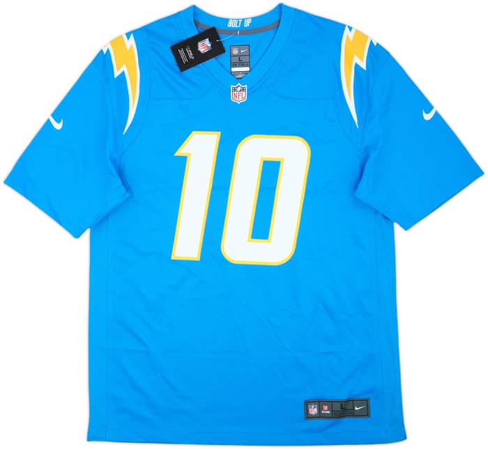 2020-25 LA Chargers Herbert #10 Nike Game Home Jersey (L)