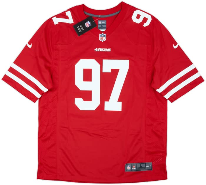 2019-21 San Francisco 49ers Bosa #97 Nike Game Home Jersey (L)