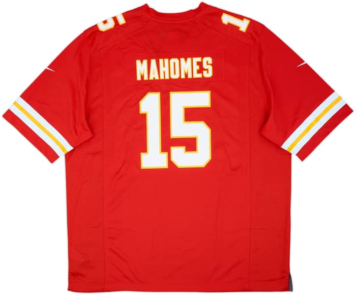 2017-25 Kansas City Chiefs Mahomes #15 Nike Game Home Jersey (XXL)