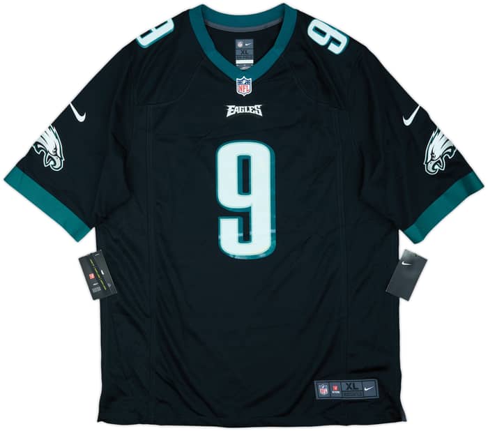 2017-18 Philadelphia Eagles Foles #9 Nike Game Alternate Jersey (XL)