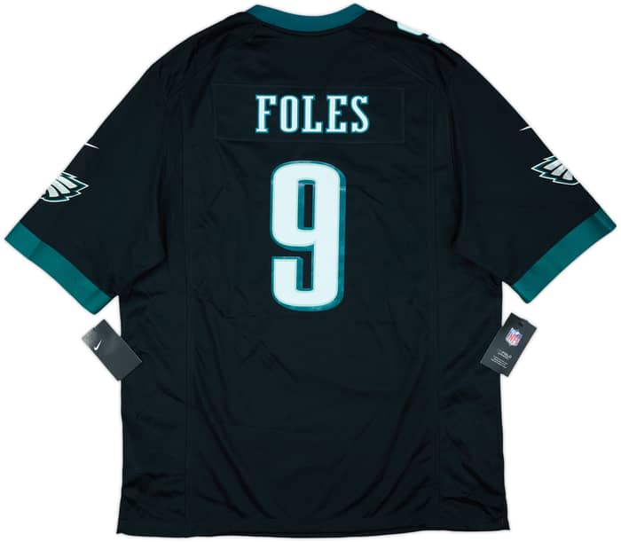 2017-18 Philadelphia Eagles Foles #9 Nike Game Alternate Jersey (XL)