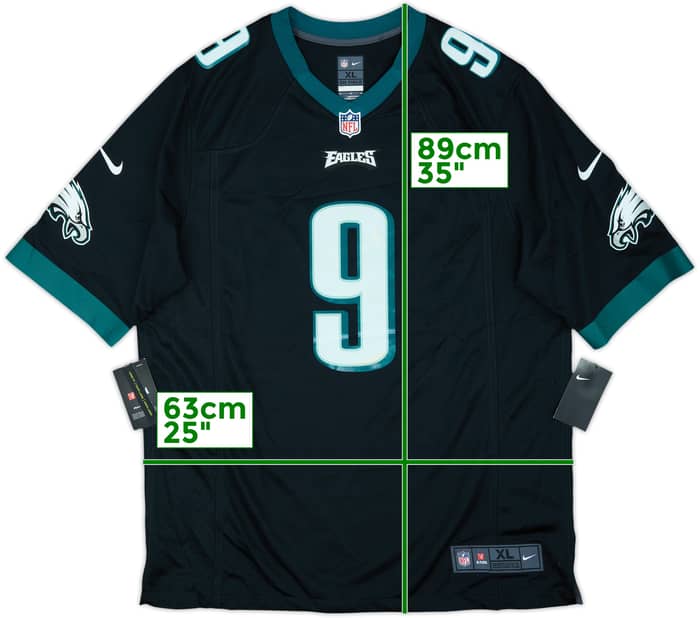 2017-18 Philadelphia Eagles Foles #9 Nike Game Alternate Jersey (XL)