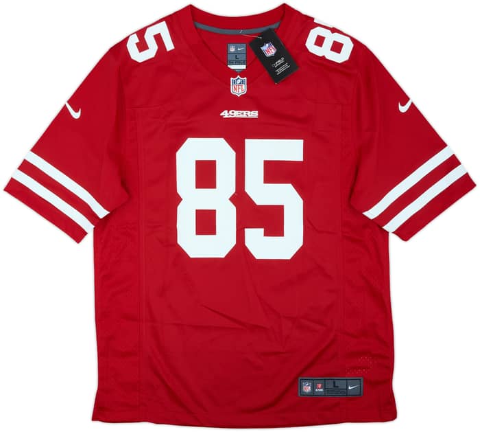 2021 San Francisco 49ers Kittle #85 Nike Game Home Jersey (L)