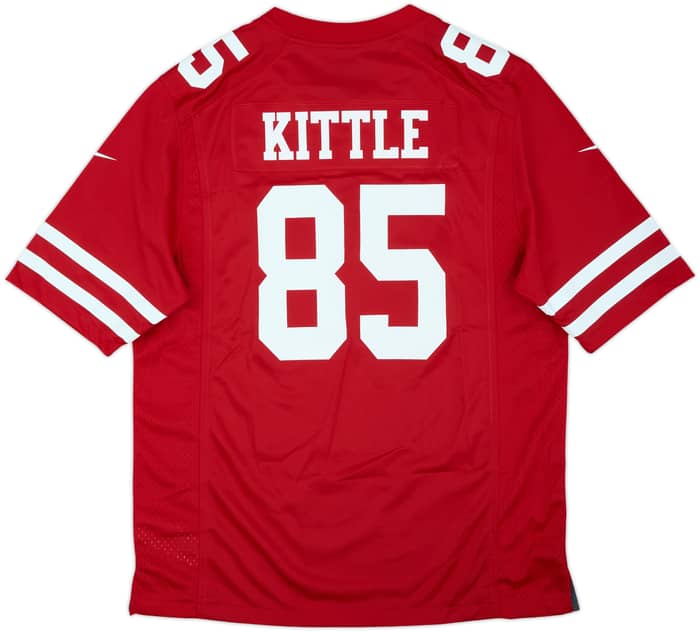 2021 San Francisco 49ers Kittle #85 Nike Game Home Jersey (L)