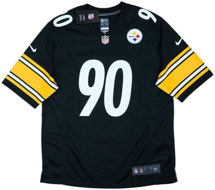 2020-25 Pittsburgh Steelers Watt #90 Nike Game Home Jersey (L)