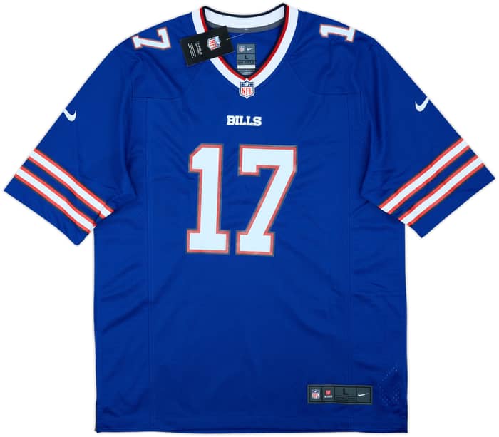 2018-25 Buffalo Bills Allen #17 Nike Game Home Jersey (L)