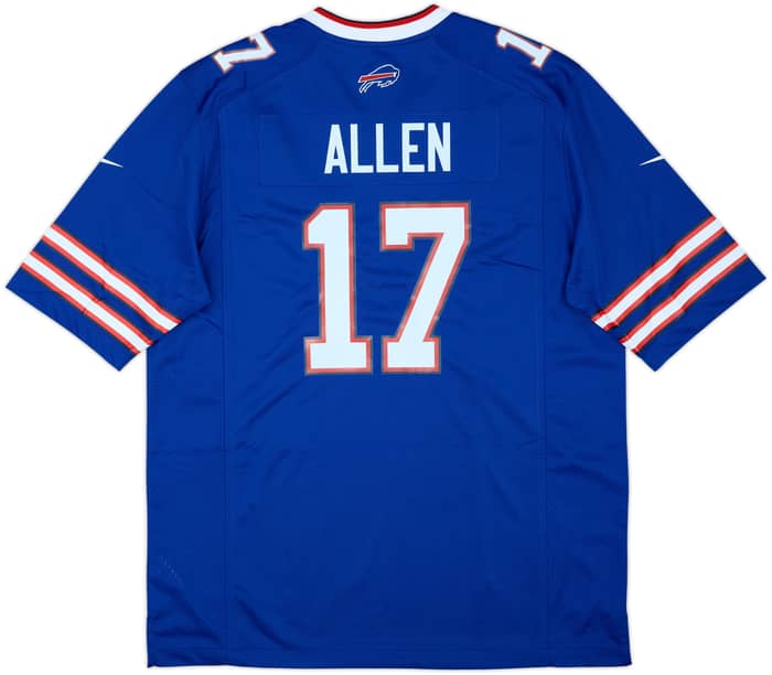 2018-25 Buffalo Bills Allen #17 Nike Game Home Jersey (L)