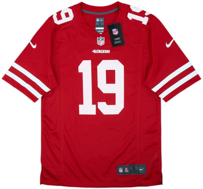 2019-21 San Francisco 49ers Samuel #19 Nike Game Home Jersey (S)
