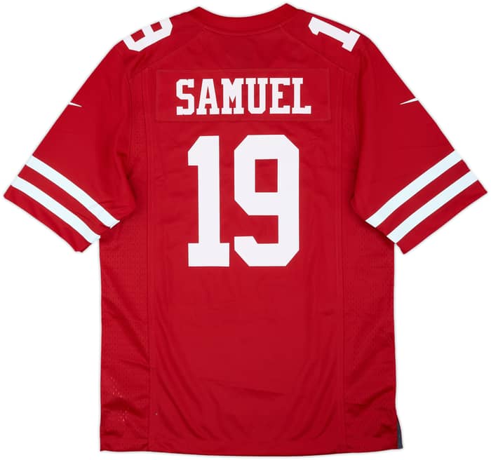 2019-21 San Francisco 49ers Samuel #19 Nike Game Home Jersey (S)