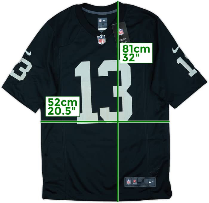 2020-23 Las Vegas Raiders Renfrow #13 Nike Game Home Jersey (S)
