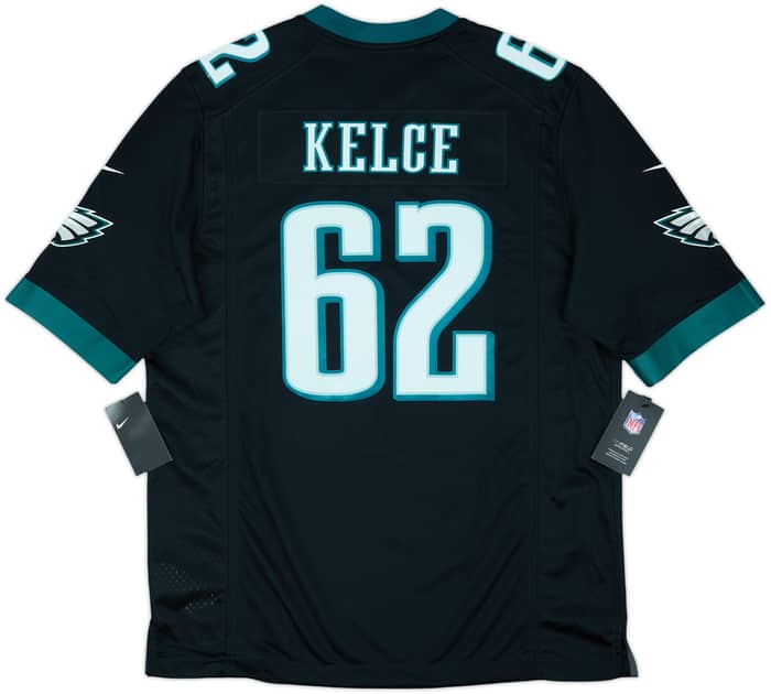 2012-23 Philadelphia Eagles Kelce #62 Nike Game Alternate Jersey (L)