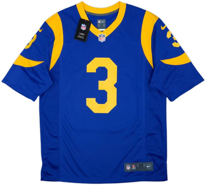 2019 LA Rams Beckham Jr #3 Nike Game Home Jersey (M)
