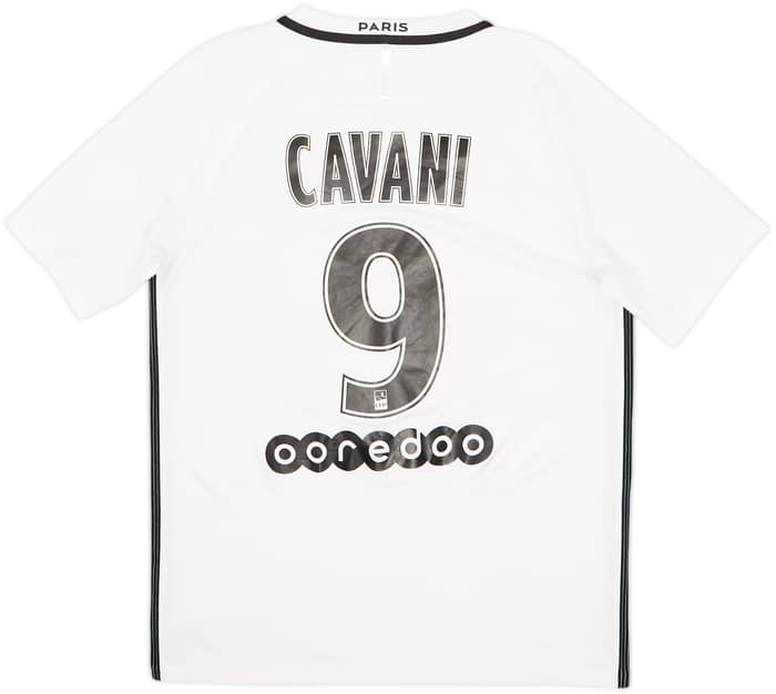 2016-17 Paris Saint-Germain Third Shirt Cavani #9 - 5/10 - (M)