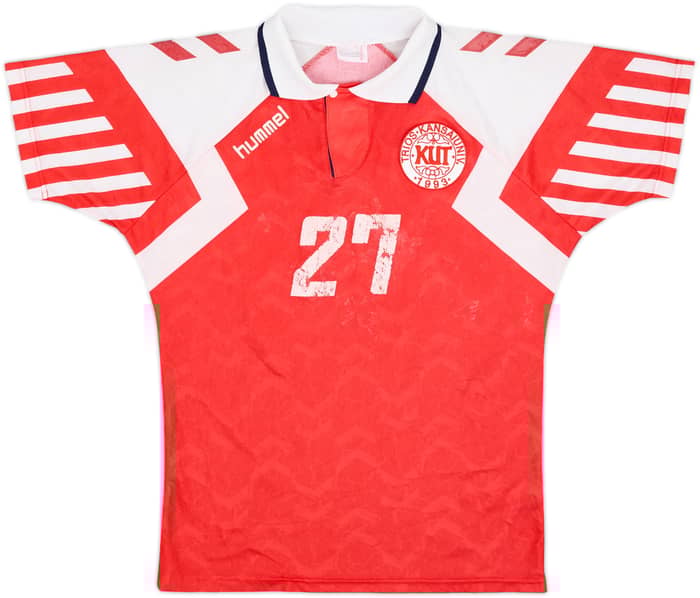 1992-93 Denmark Home Shirt #27 - 4/10 - (L)