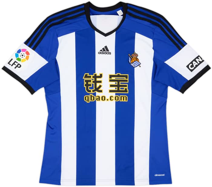 2014-15 Real Sociedad Home Shirt - 9/10 - (M)