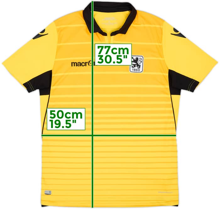 2016-17 1860 Munich Third Shirt #16 - 8/10 - (L)