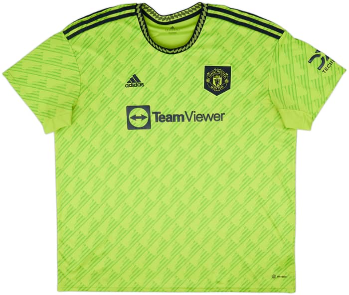 2022-23 Manchester United Third Shirt B.Fernandes #8 - 9/10 - (3XL)