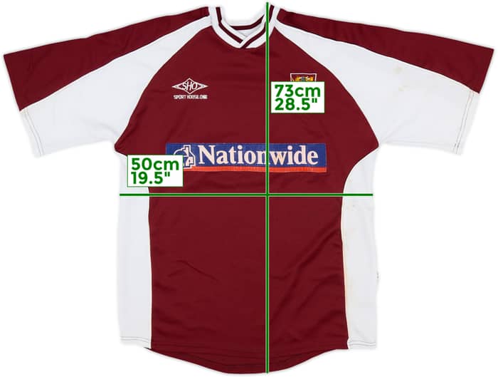 2001-03 Northampton Home Shirt - 5/10 - (M)
