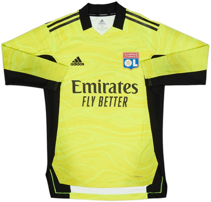 2021-22 Lyon GK Shirt Lopes #1 - 5/10 - (S)