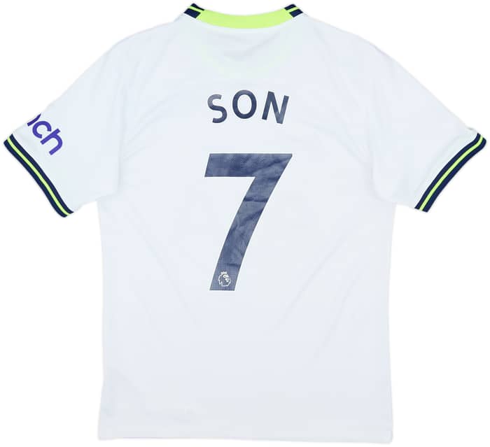 2022-23 Tottenham Home Shirt Son #7 - 8/10 - (S)