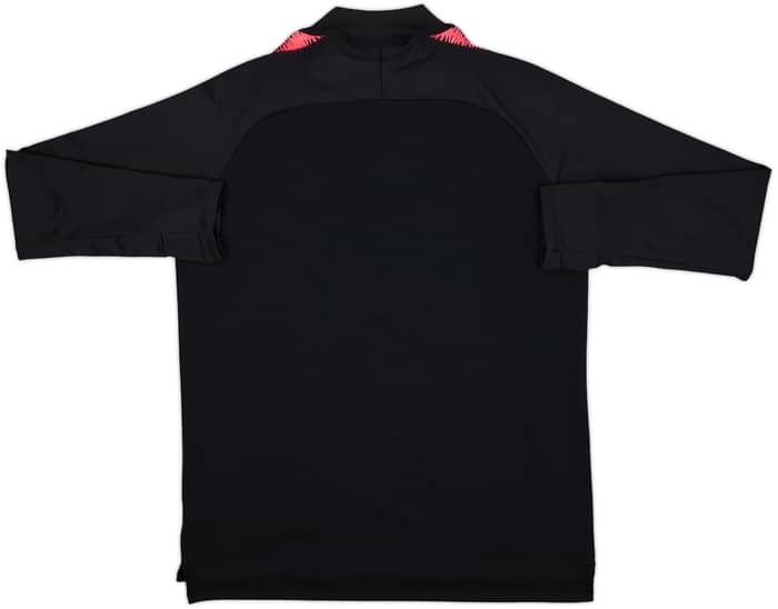 2018-19 Paris Saint-Germain Nike 1/4 Zip Drill Top - 8/10 - (L)