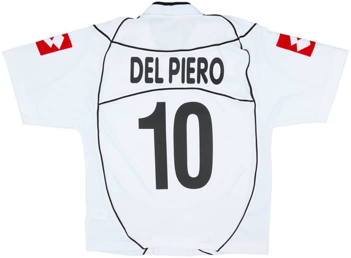 2002-03 Juventus Away Shirt Del Piero #10 - 7/10 - (S)