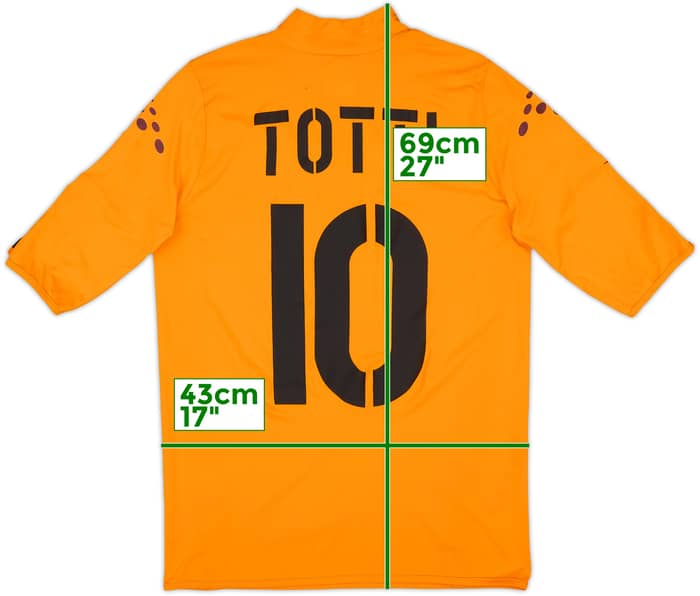2003-04 Roma Third Shirt Totti #10 - 5/10 - (M)