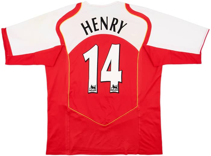 2004-05 Arsenal Home Shirt Henry #14 - 5/10 - (S)