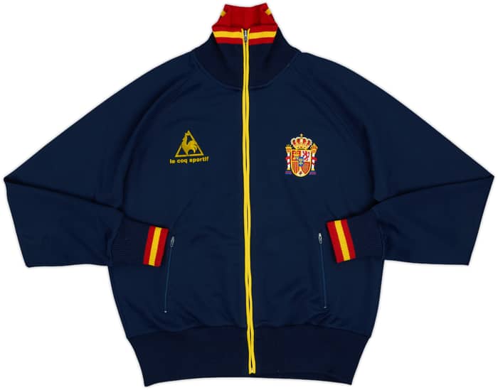 1989-90 Spain Le Coq Sportif Track Jacket - 9/10 - (XL)