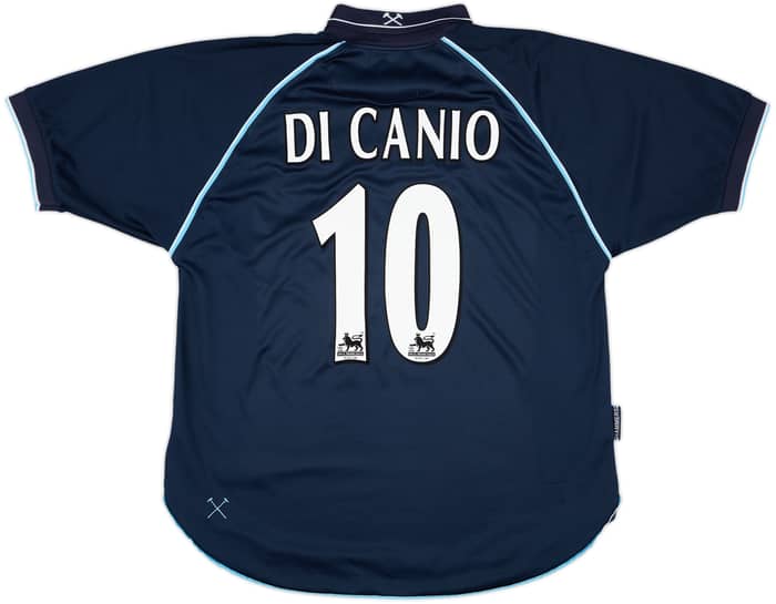 1999-01 West Ham Third Shirt Di Canio #10 - 9/10 - (XL)