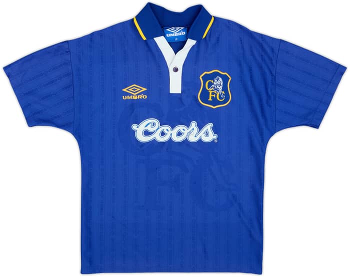 1995-97 Chelsea Home Shirt Wise - 7/10 - (L.Boys)
