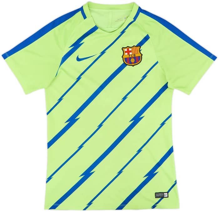 2017-18 Barcelona Nike Training Shirt - 5/10 - (S)