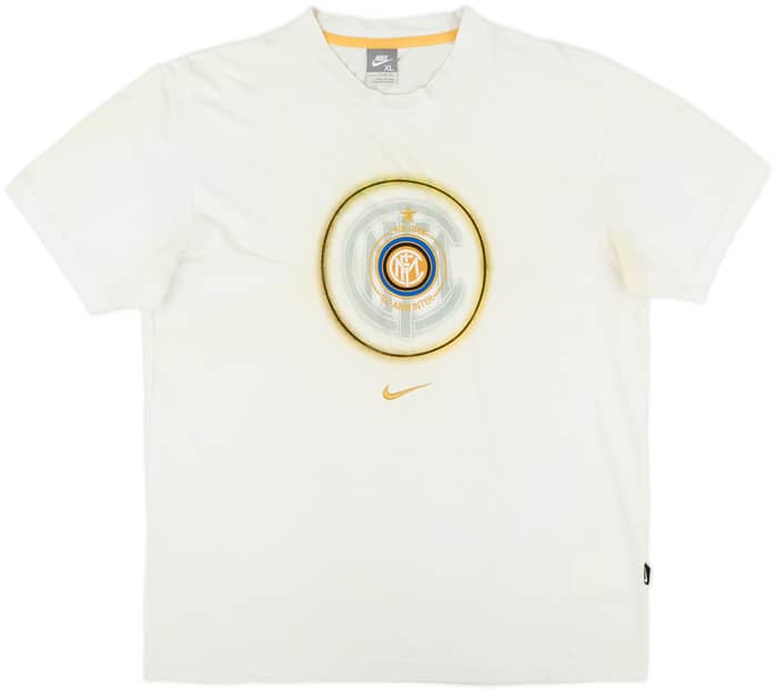 2008-09 Inter Milan Nike Cotton Tee - 5/10 - (XL)