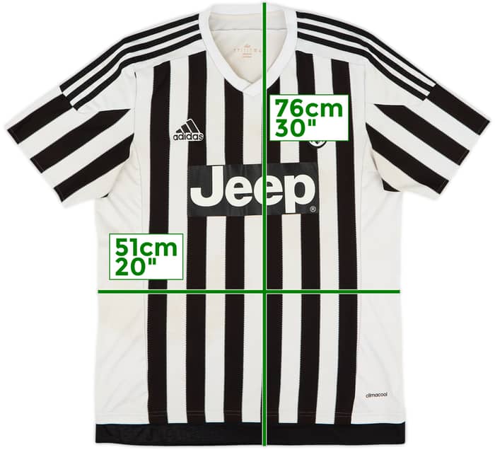 2015-16 Juventus Home Shirt - 4/10 - (L)