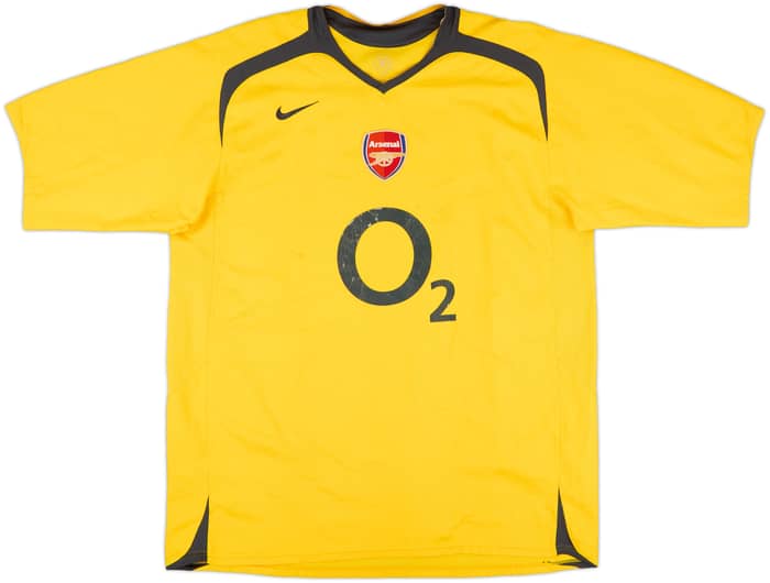 2005-06 Arsenal Away Shirt Henry #14 - 6/10 - (XL)
