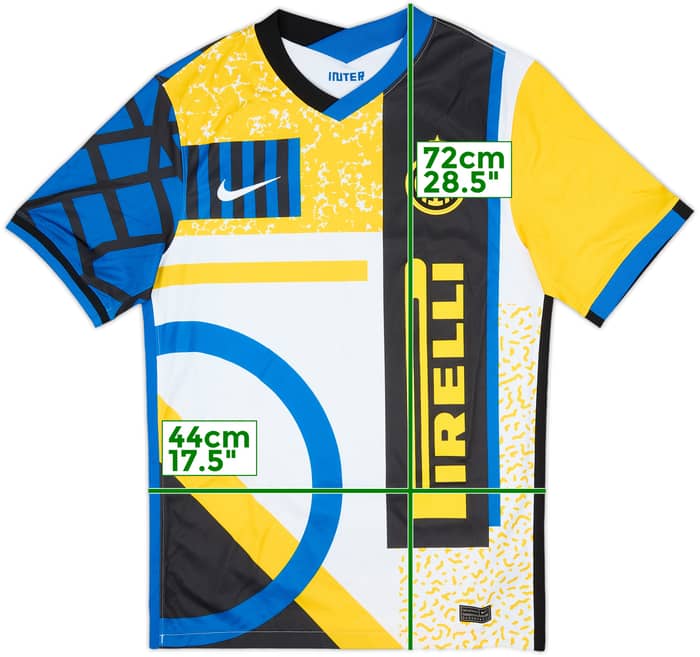 2020-21 Inter Milan Fourth Shirt - 9/10 - (S)