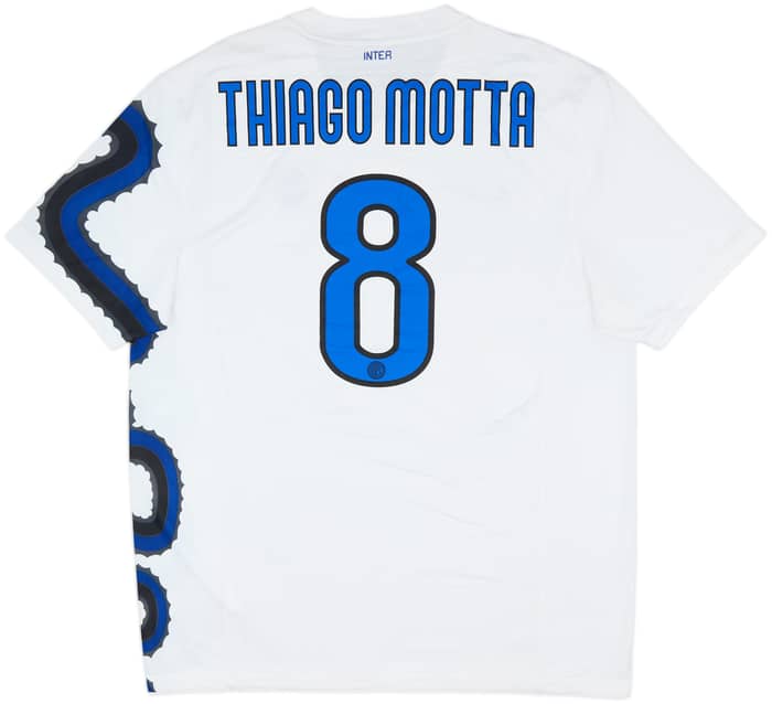 2010-11 Inter Milan Away Shirt Thiago Motta #8 - 8/10 - (XL)