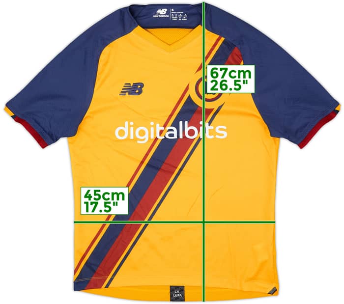 2021-22 Roma Third Shirt - 9/10 - (S)