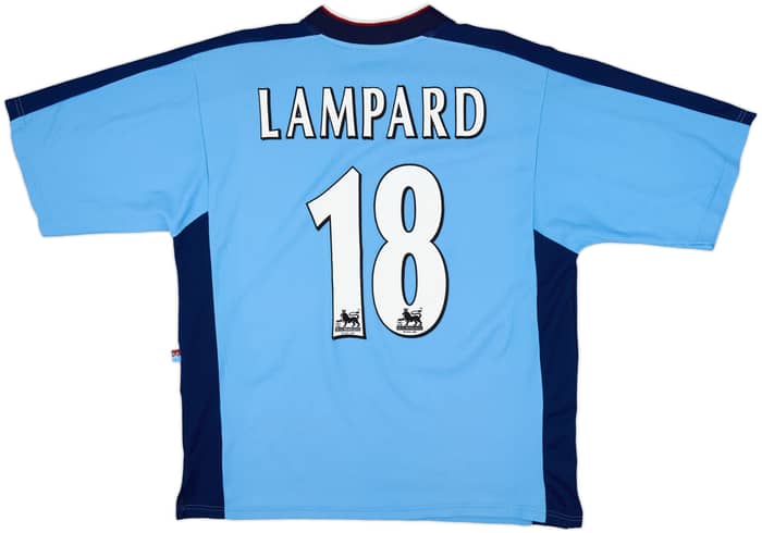 1997-98 West Ham Away Shirt Lampard #18 - 9/10 - (XL)