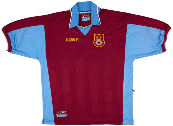 1997-98 West Ham Home Shirt #6 - 9/10 - (L)