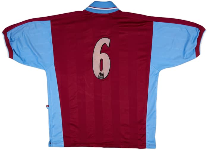 1997-98 West Ham Home Shirt #6 - 9/10 - (L)