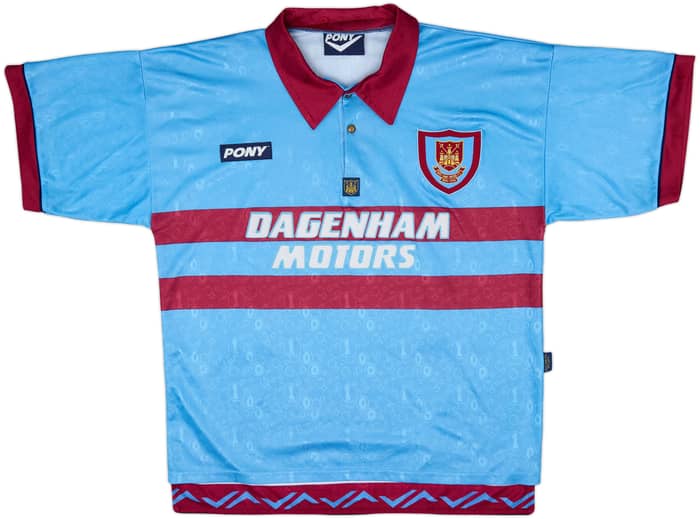 1995-97 West Ham Centenary Away Shirt Bilic #28 - 9/10 - (L)