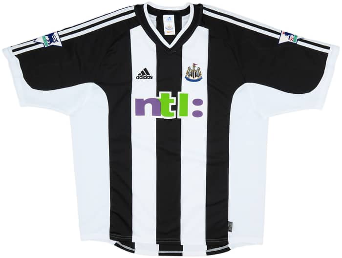 2001-03 Newcastle Home Shirt Elliot #3 - 9/10 - (XL)
