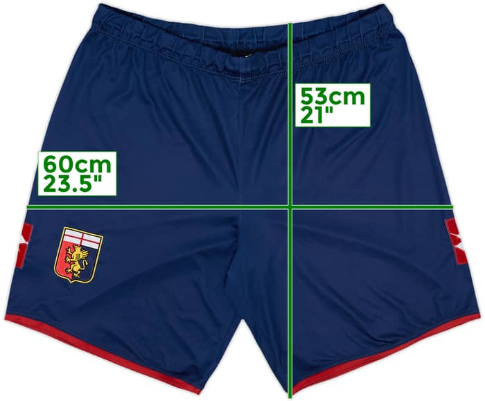 2013-14 Genoa Home Shorts - 5/10 - (L)