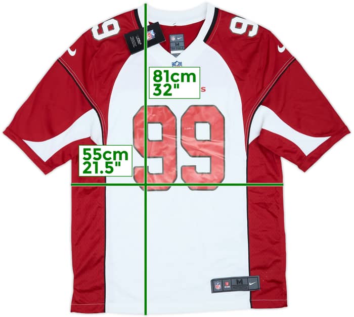 2021-22 Arizona Cardinals Watt #99 Nike Game Away Jersey (M)