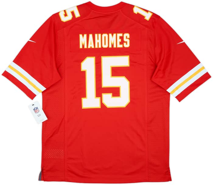 2017-25 Kansas City Chiefs Mahomes #15 Nike Game Home Jersey (M)