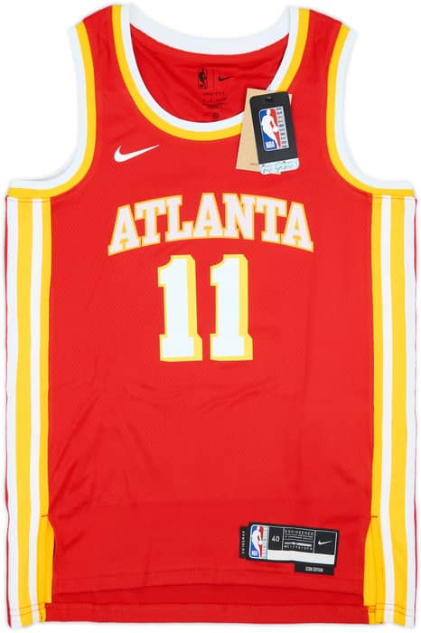 2020-25 Atlanta Hawks Young #11 Nike Swingman Away Jersey (S)